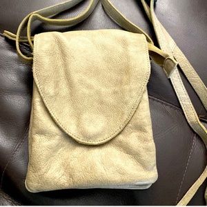 Latico Peck leather crossbody purse